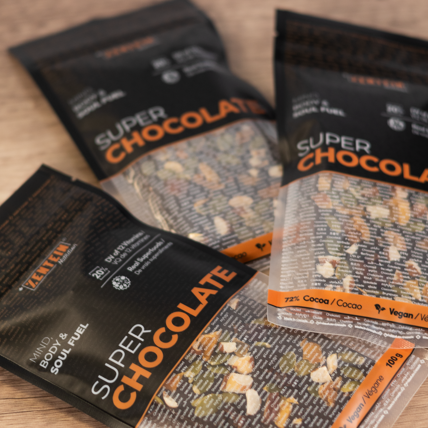 Super Chocolate - Sea Salt (12 servings/chocolate bar)