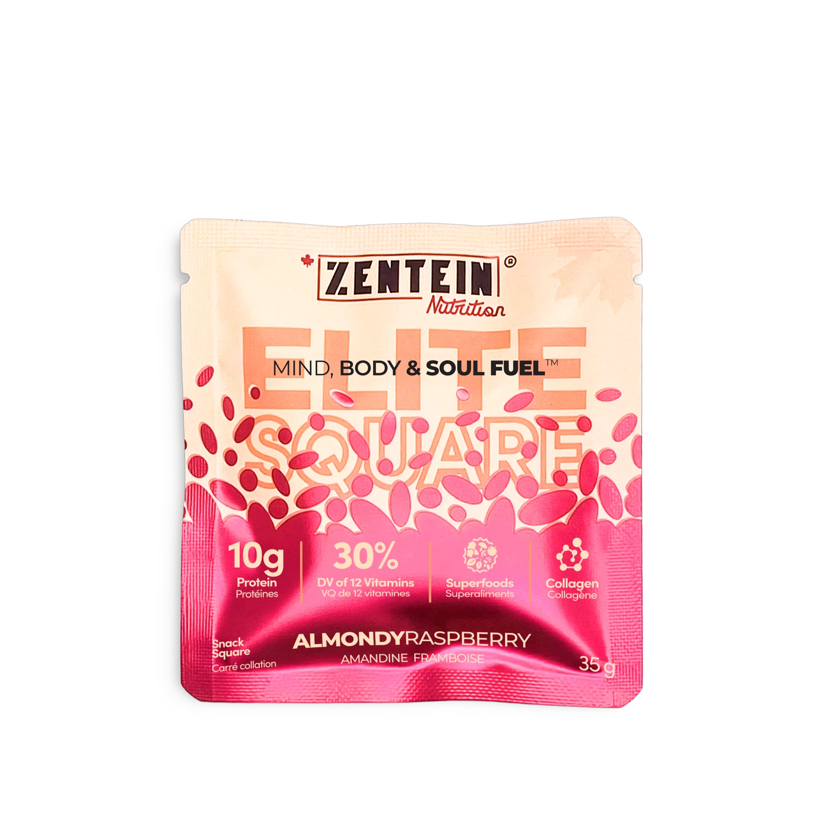 Almondy Raspberry Elite Squares (Box of 12)