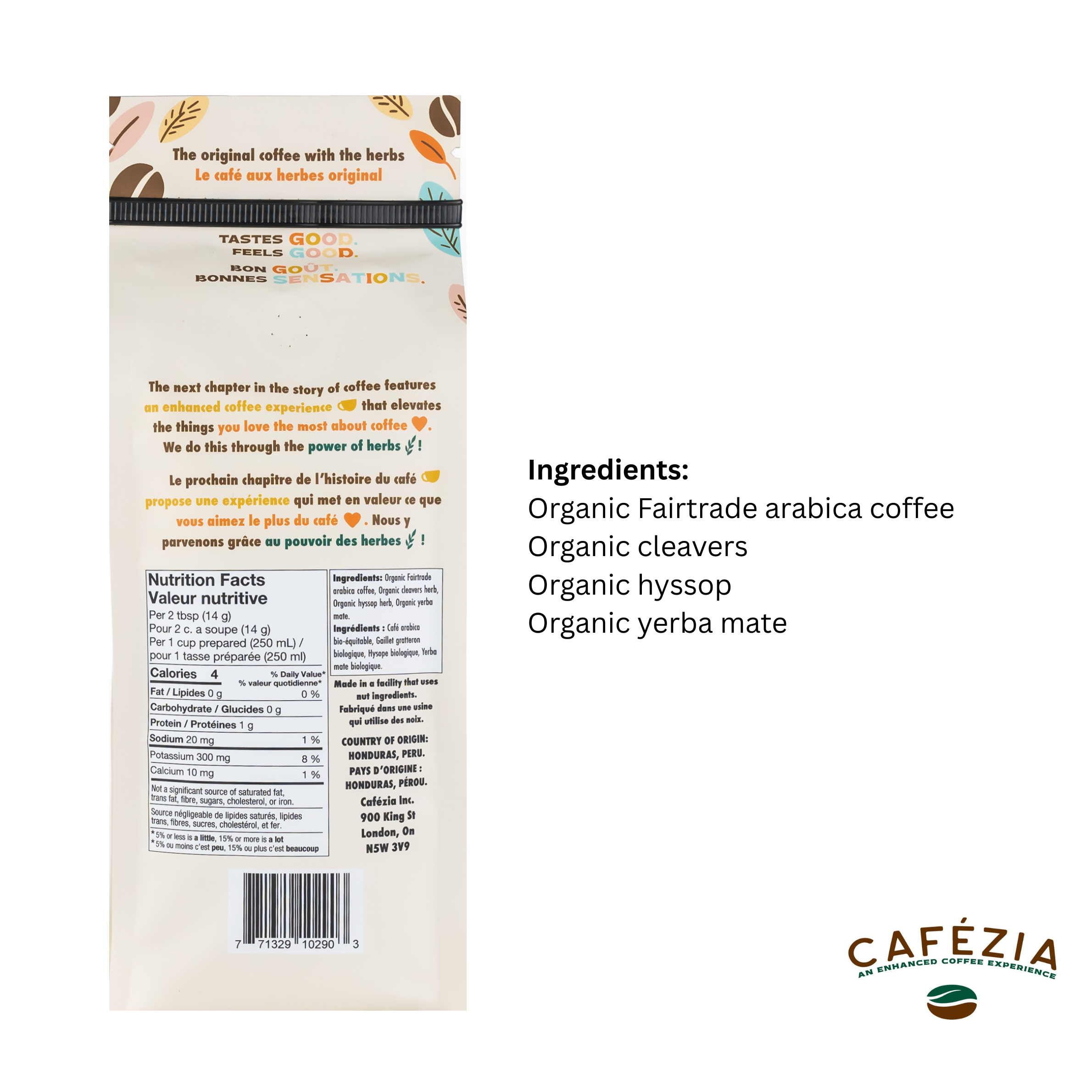 Cafezia - Coffee Enhanced with Herbs