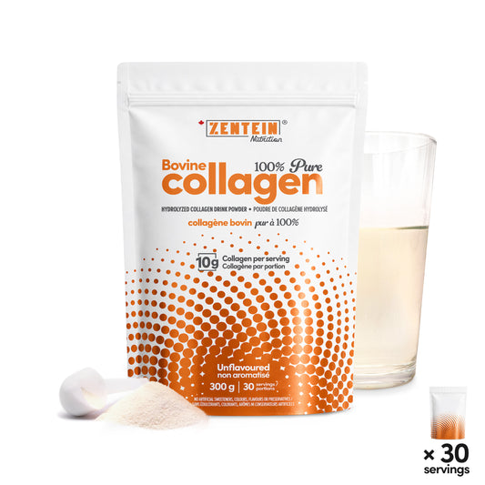 Pure Bovine Collagen - Hydrolyzed Collagen Drink Powder