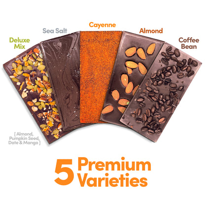 Super Chocolate - Spicy Cayenne (12 servings/chocolate per bar)