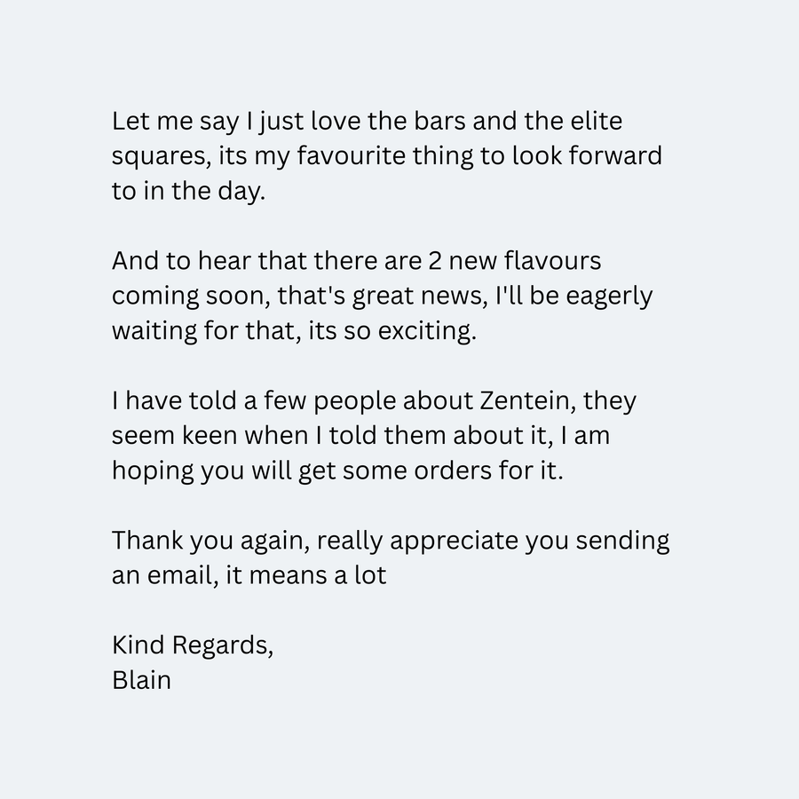 Zentein customer testimonial