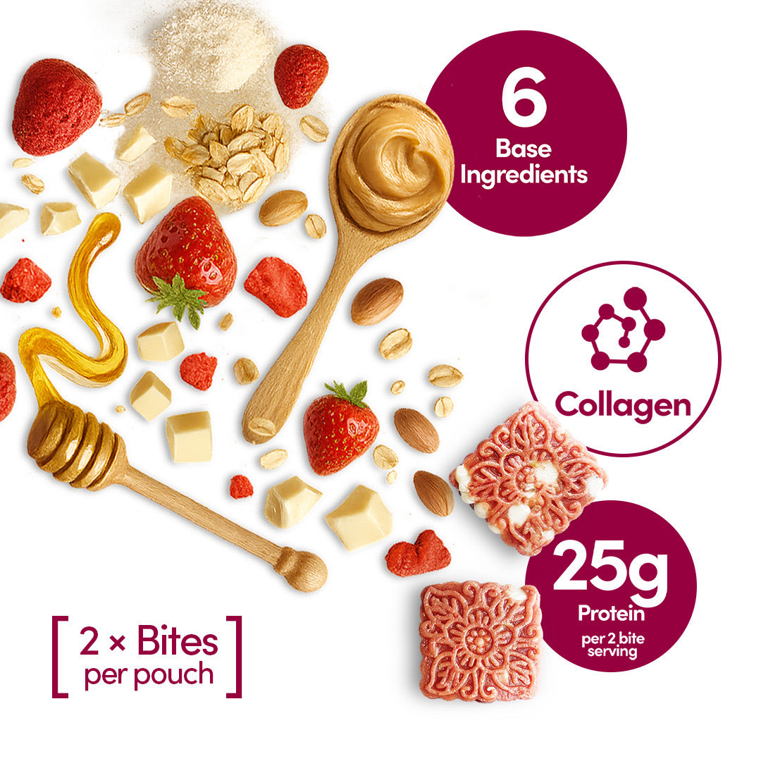 Strawberry Blondie Protein Bars (Box of 12)