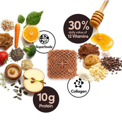 Salted Double Cacao Elite Squares (Box of 12)