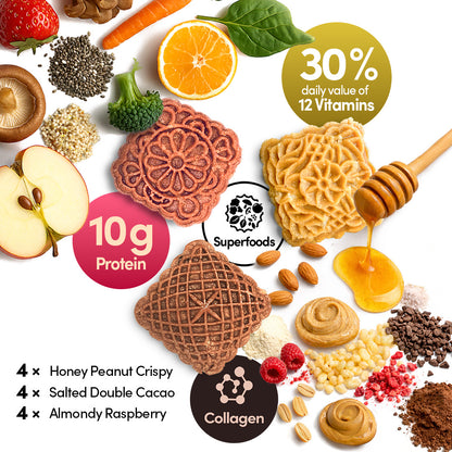 Elite Squares - Assorted (Box of 12)