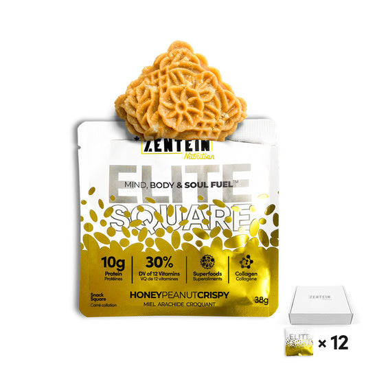 Honey Peanut Crispy Elite Squares (Box of 12)