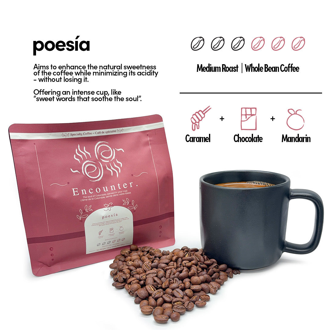 Encounter Coffee – Poesía | 340g Whole Bean