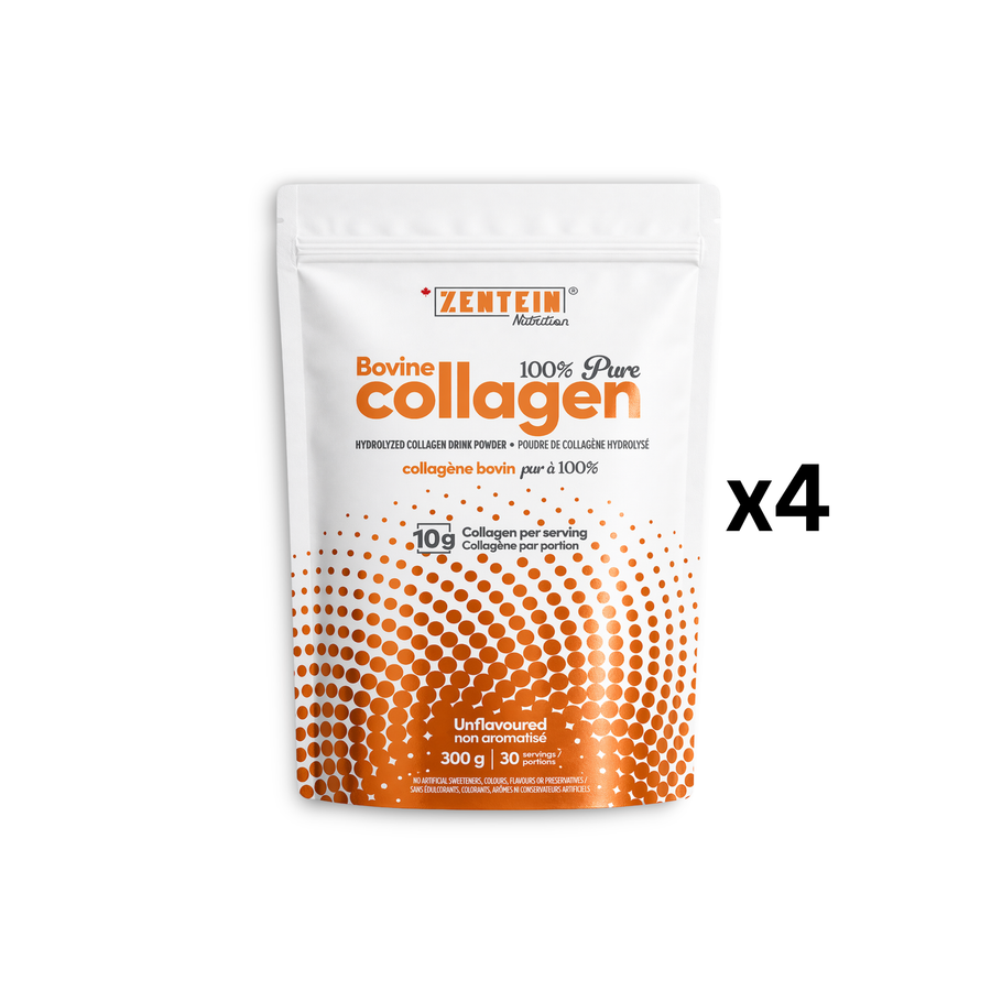 Pure Collagen Pack - 4 Bags - 120 Total Servings