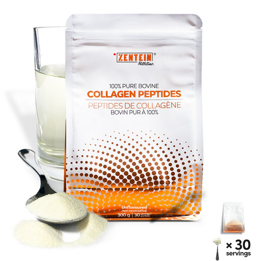 Pure Bovine Collagen Peptide Protein Powder (30 servings/pouch)