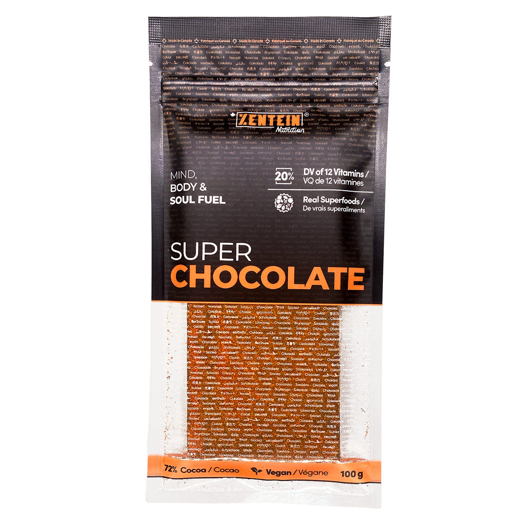 Super Chocolate - Spicy Cayenne (12 servings/chocolate per bar)