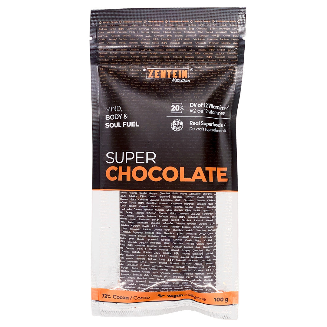 Super Chocolate - Sea Salt  (12 servings/chocolate bar)
