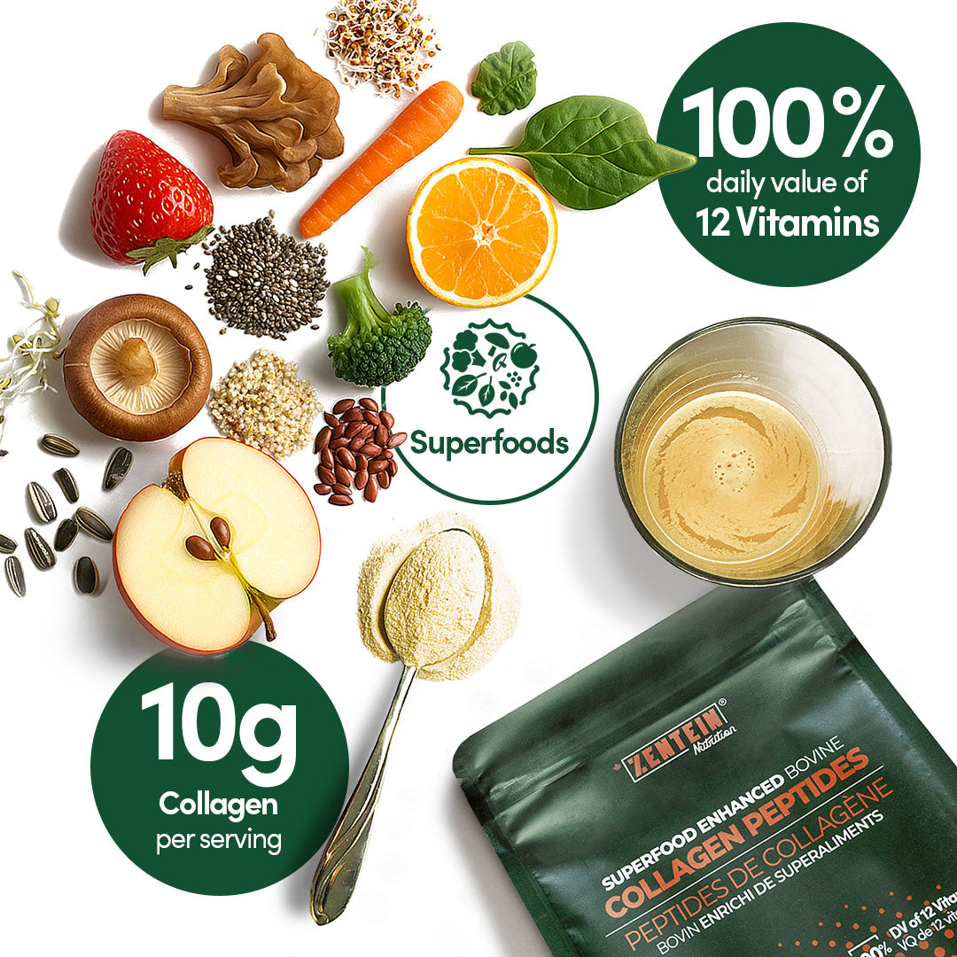 Superfood Collagen Peptide Protein Powder (30 servings/pouch)