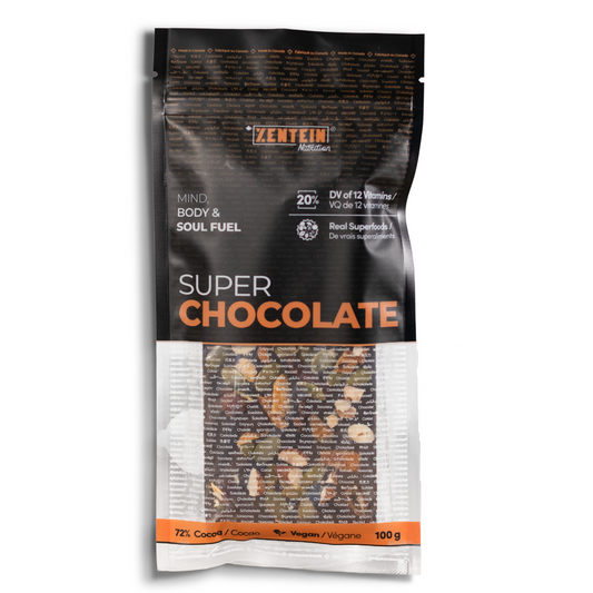 Super Chocolate (12 servings/chocolate bar)