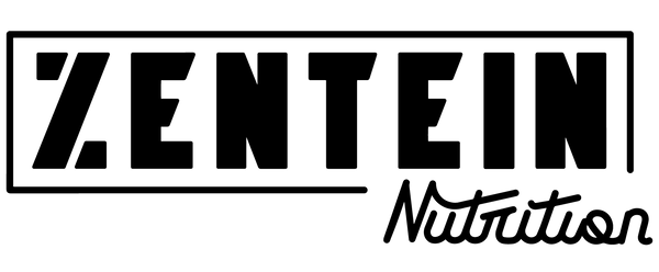 Zentein Nutrition logo with black text on a white background