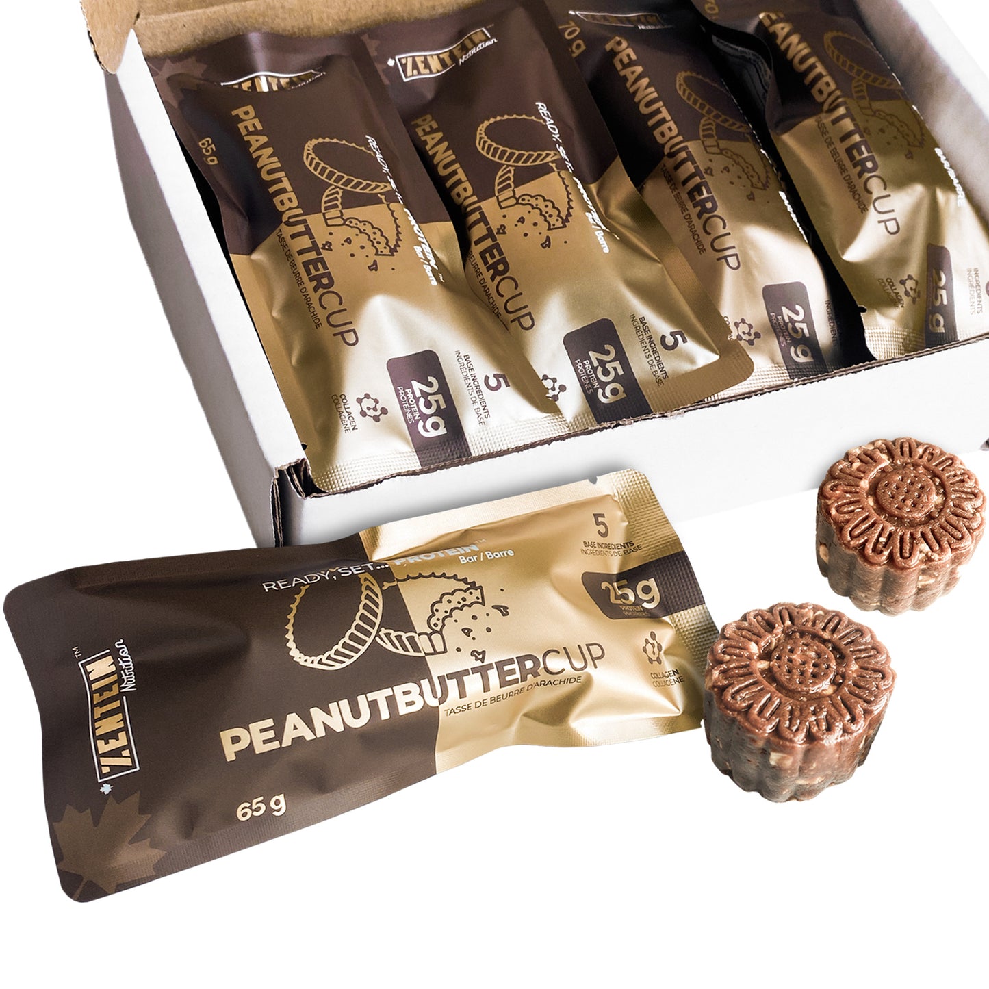 Peanut Butter Cup Protein Bars (Box of 12)