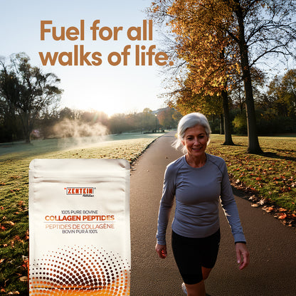 Pure Bovine Collagen Peptide Protein Powder (30 servings/pouch)