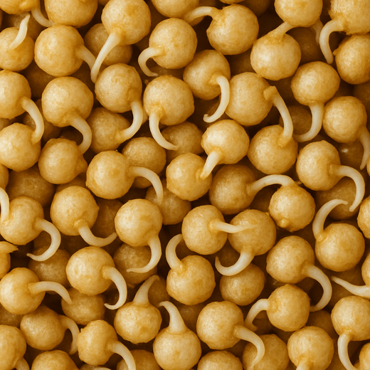 Sprouted quinoa