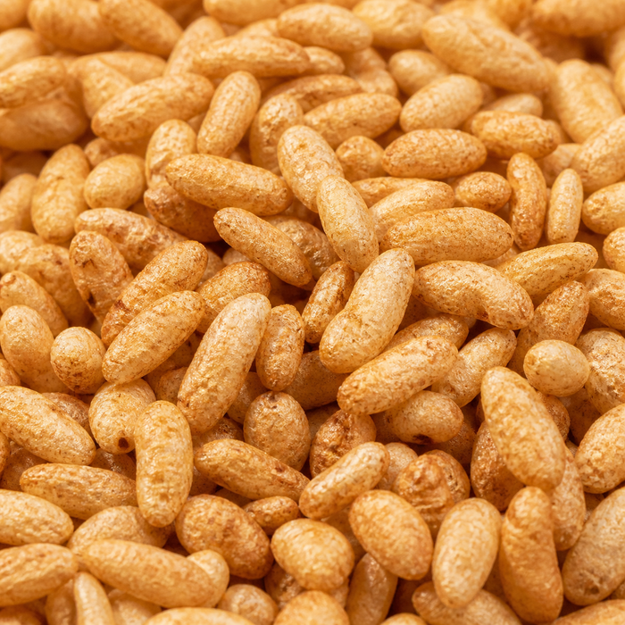 Brown rice crisps